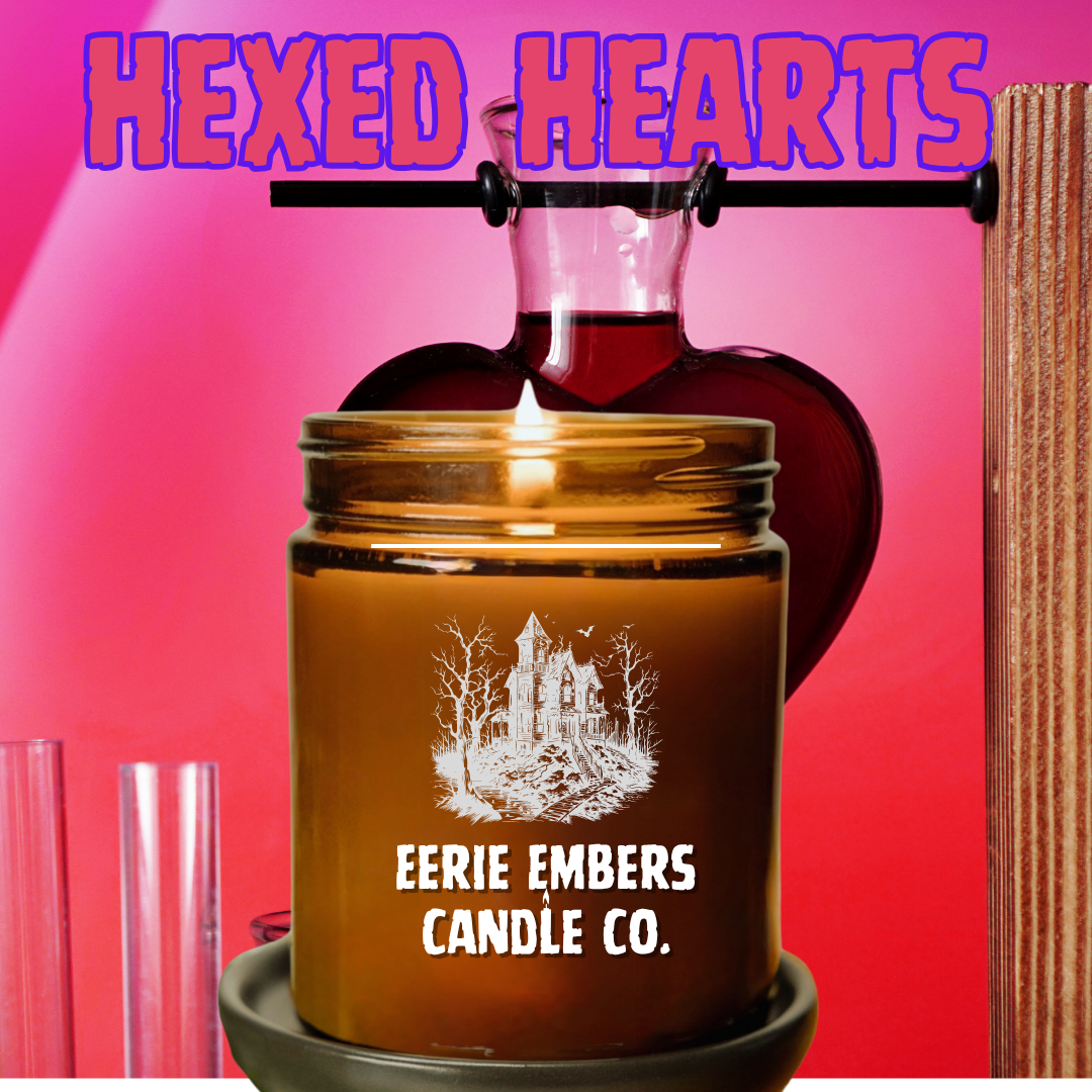 Hexed Hearts - 8 oz Candle