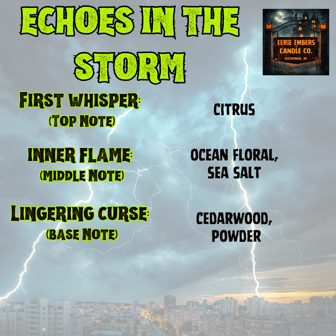 Echoes in the Storm - 8 oz Candle