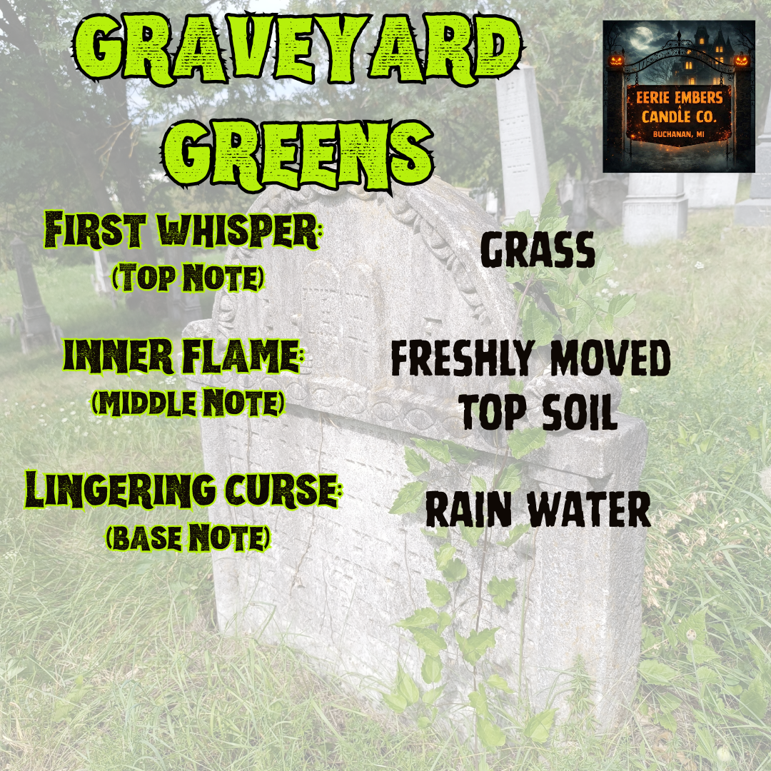 Graveyard Greens - 8 oz Candle