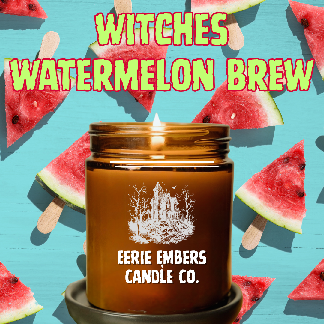 Witches Watermelon Brew - 8 oz Candle