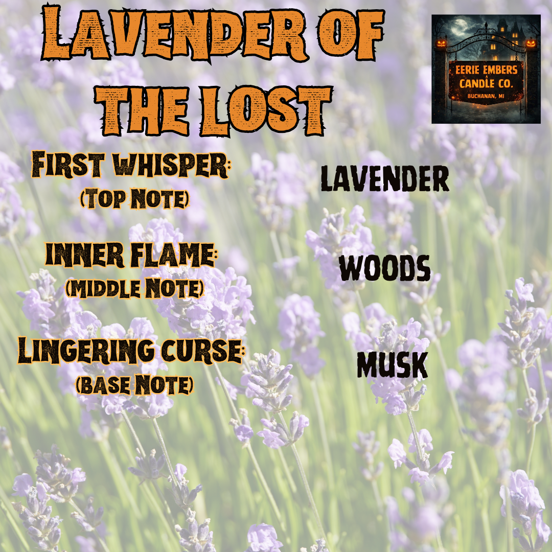 Lavender of the Lost - 5 oz Spell Jar Candle