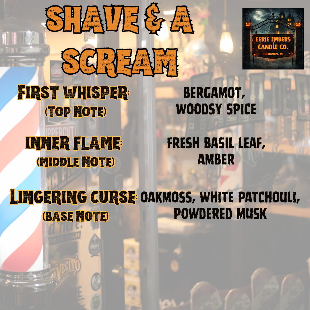 Shave & a Scream - 8 oz Candle