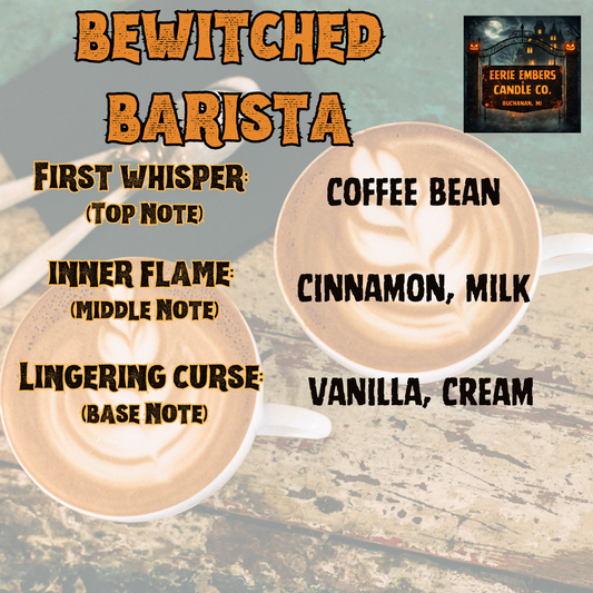 Bewitched Barista - 8 oz Candle