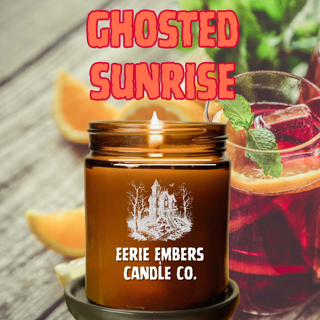 Ghosted Sunrise - 8 oz Candle