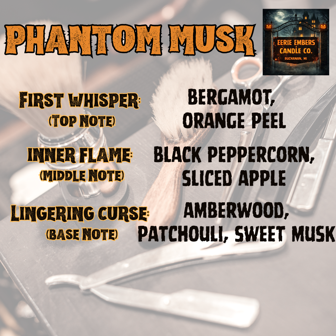 Phantom Musk - 14 oz Candle