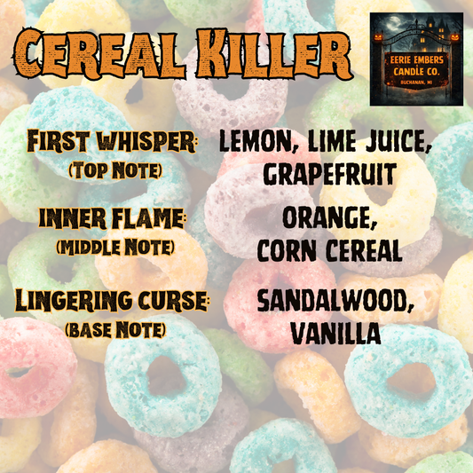 Cereal Killer - 8 oz Candle